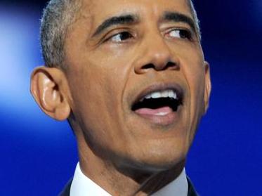 US President Barack Obama speaks to delegates on day three of the 2016 Democratic National Convention at the Wells Fargo Center in Philadelphia, PA, USA, on July 27, 2016. Photo by Dennis Van Tine/ABACAPRESS.COM.