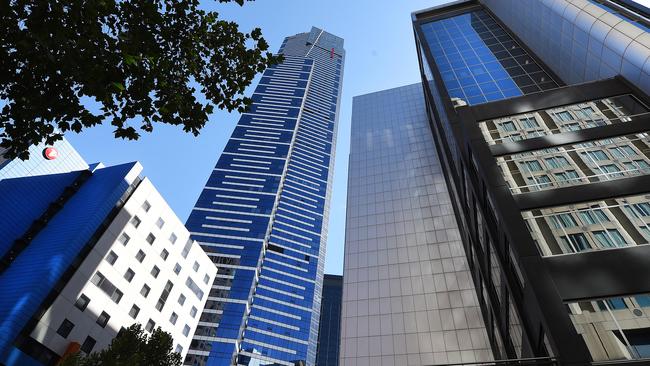 apartment towers in mELBOURNE’S Southbank. (Rob Leeson)