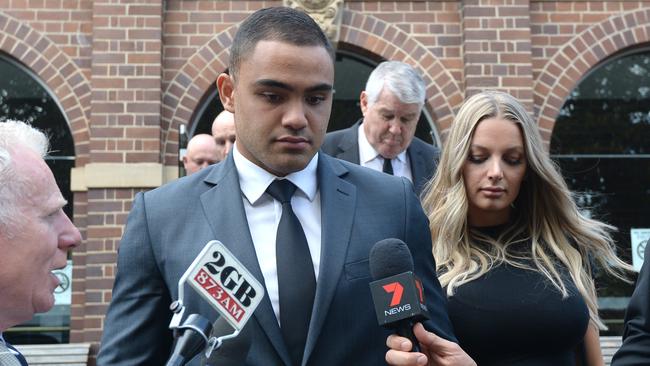 Manly will miss the start of the season after being stood down until he faces court. Picture: AAP