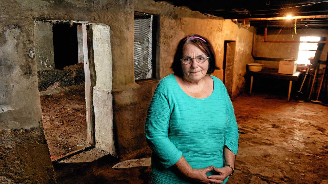 ROCK SOLID: QCWA president Gail Neville in the historic Mercy Tregear building. Picture: Rob Williams