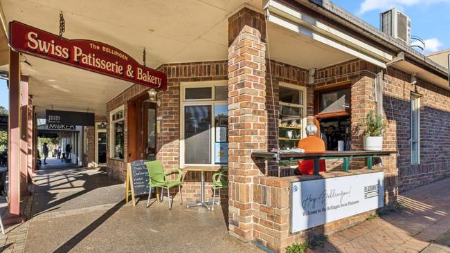 The well-known Swiss Patisserie in Bellingen is a commercial property sure to warm the cockles.