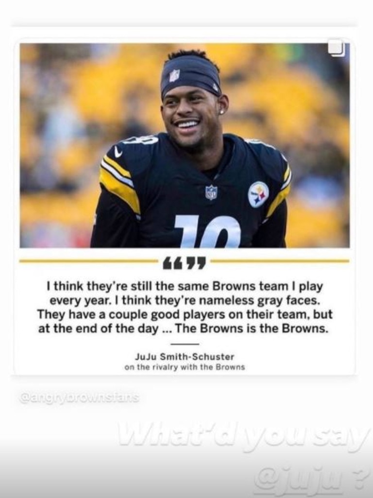 Baker Mayfield Mocks Juju Smith-Schuster's 'Browns' Comments After Wild  Card Win