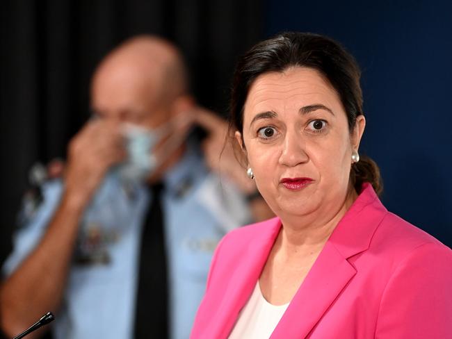 Queensland Premier Annastacia Palaszczuk. Picture: NCA NewsWire / Dan Peled