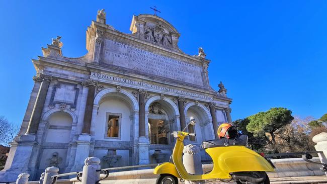 Play out your Roman Holiday fantasies with a Vespa tour.