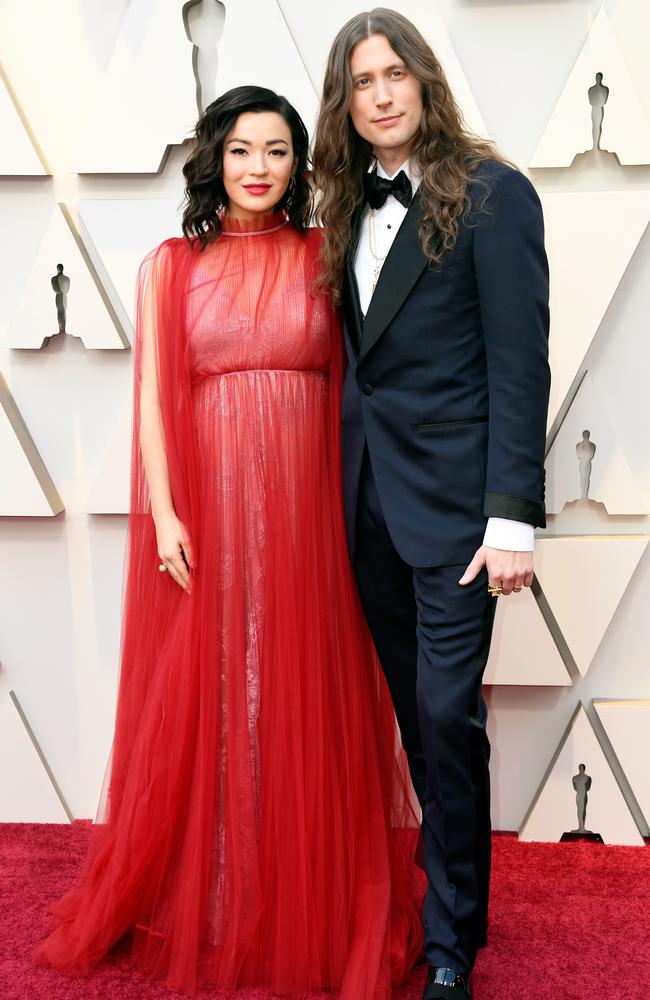Serena McKinney and Ludwig Goransson attend the 91st Annual Academy Awards at Hollywood and Highland on February 24, 2019 in Hollywood, California. (Photo by Frazer Harrison/Getty Images)