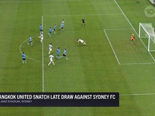 Bangkok snatch draw against Sydney FC