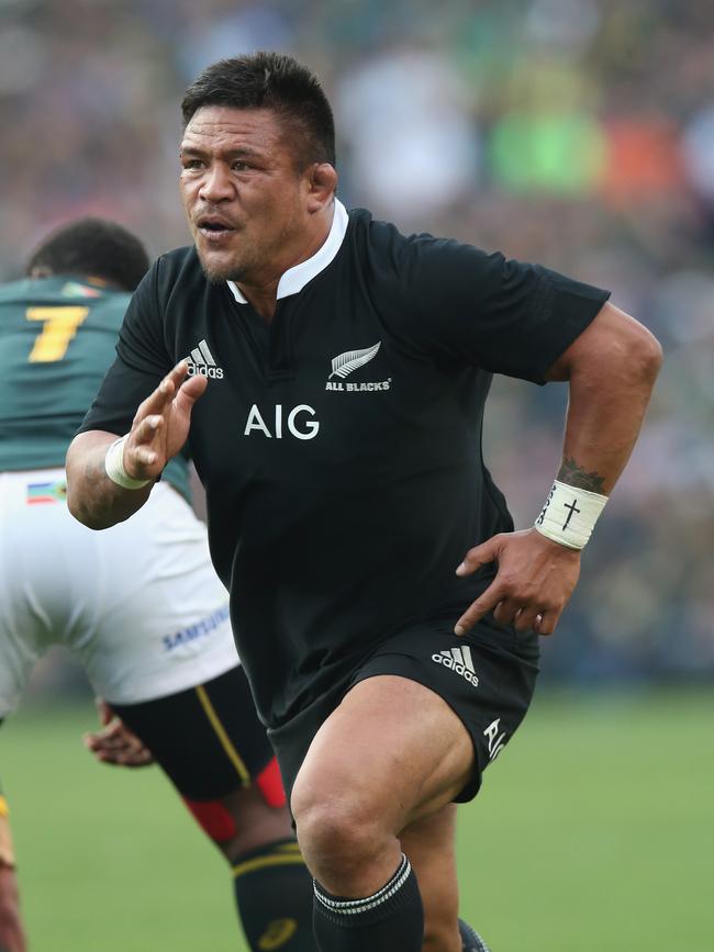 132-test All Blacks veteran Keven Mealamu has mentored Terrace prop Ezekiel Amituanai. Picture: David Rogers/Getty Images