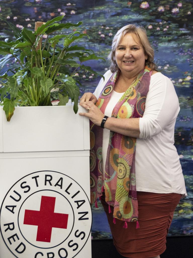 Australian Red Cross have relocated to 152 Margaret Street. Red Cross regional manager, Charlene Keller. Picture: Bev Lacey