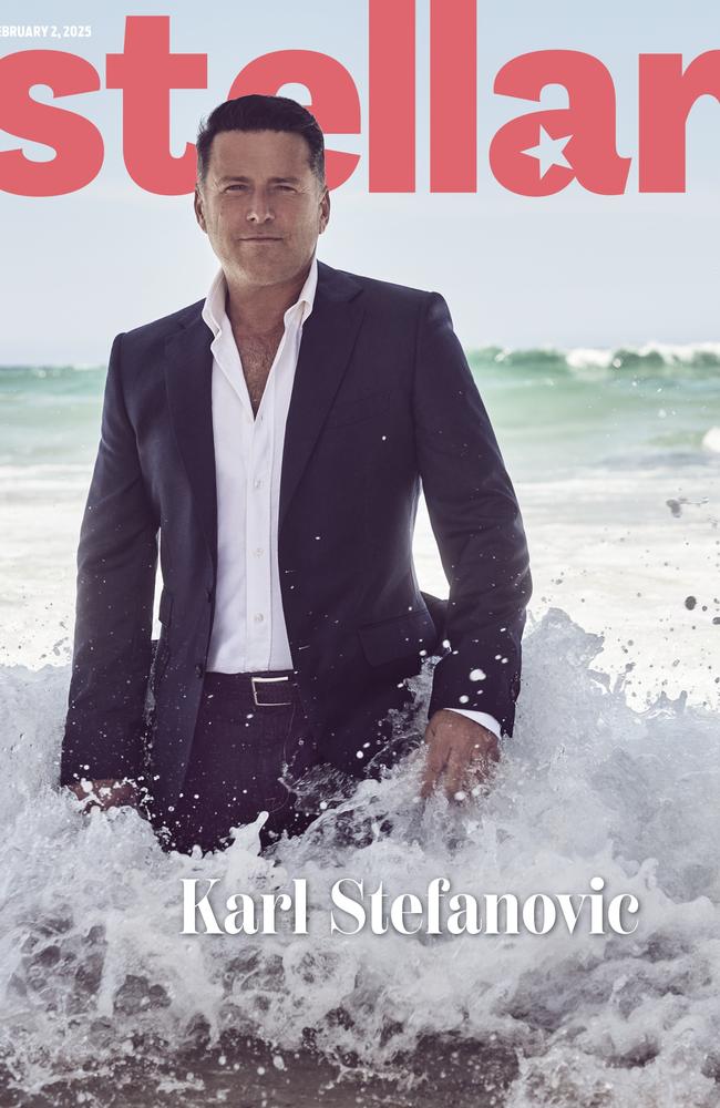 Karl Stefanovic is on the cover of today’s Stellar. Picture: Steven Chee for Stellar