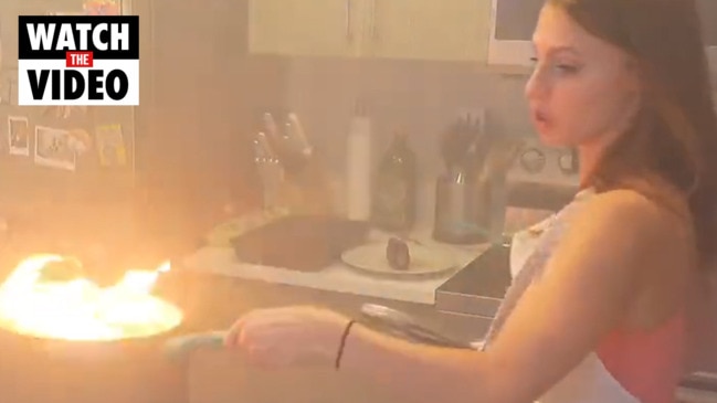 Twitch user almost burns down kitchen