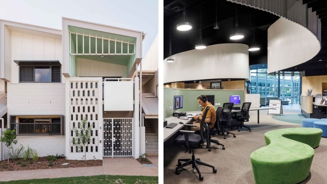 Counterpoint Architecture's Mundingburra Housing project and the Riverway Library designs won The Australian Institute of Architects awards. Picture: Andrew Rankin Photography.