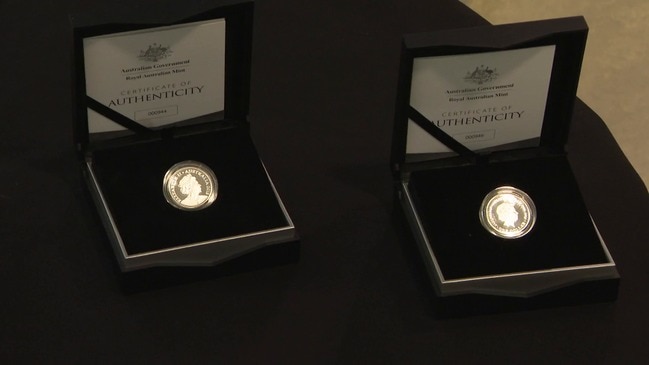 Newly minted Queen portrait on Australian coins