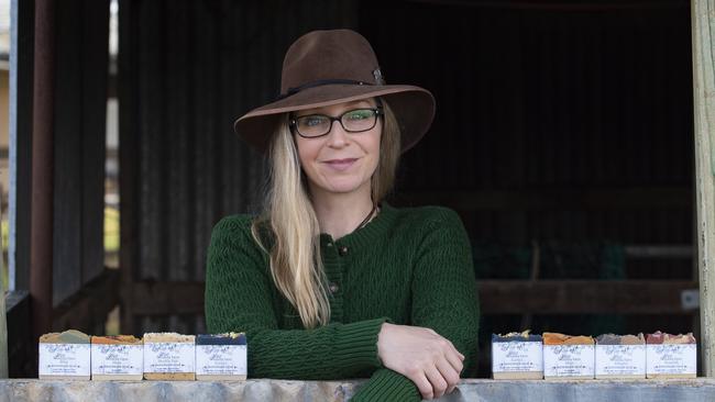 Sarah Mostyn of Windella Farm at Cohuna. Picture: Zoe Phillips