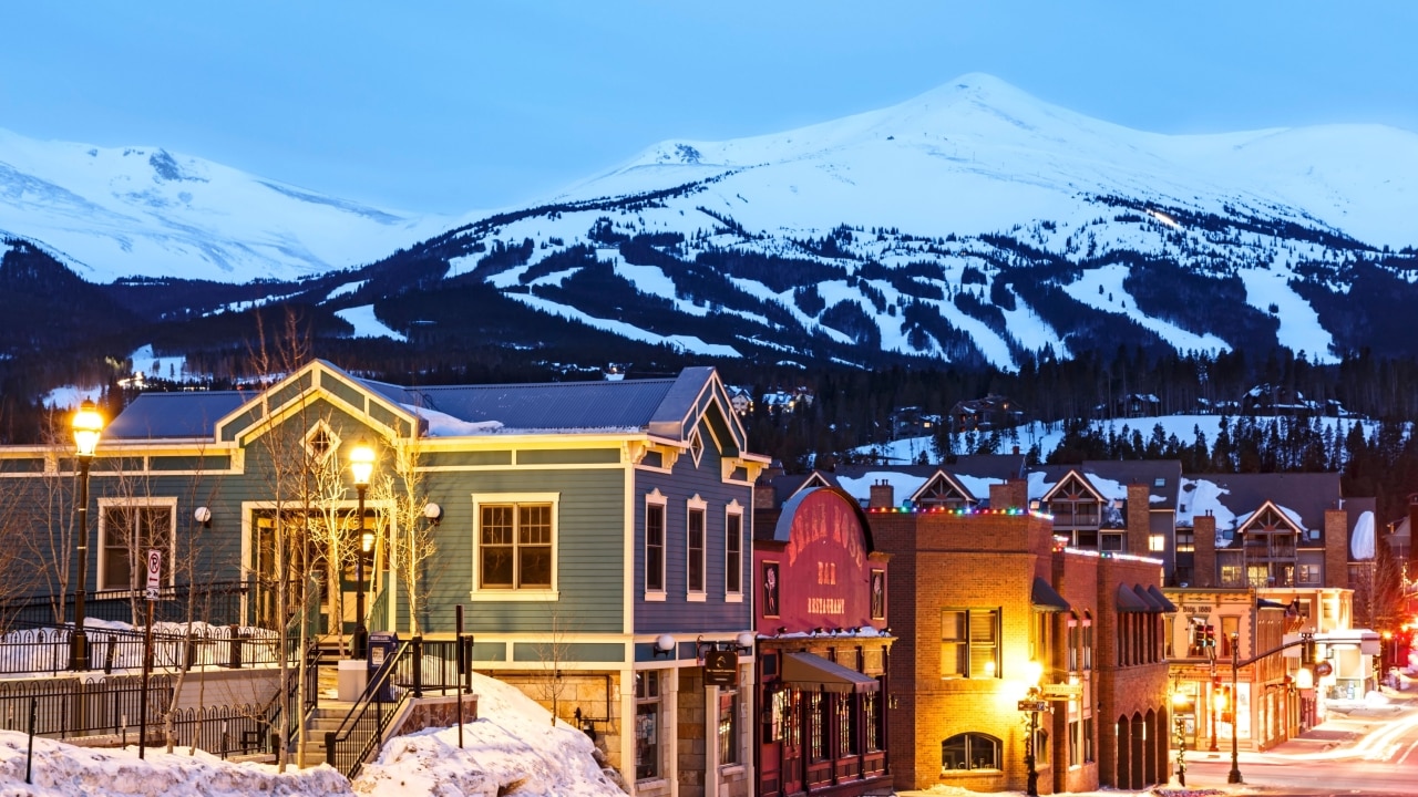 Breckenridge, Colorado, is a stunning ski resort town with a dark past