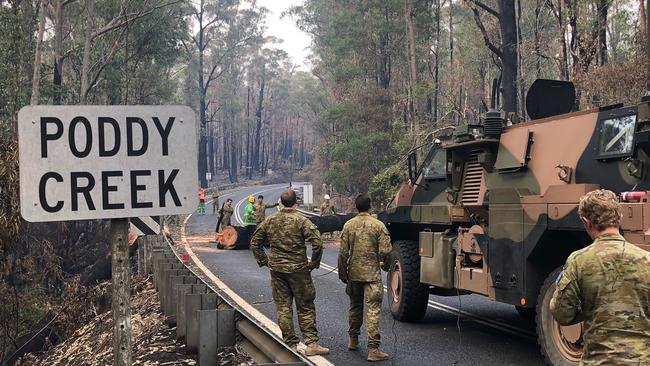 Daniel Andrews says the state may be calling on the defence force more regularly. Picture: Department of Defence