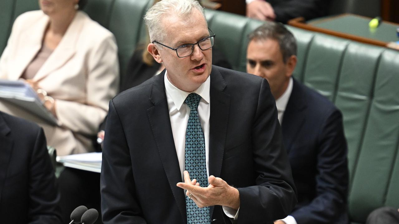 Immigration Minister Tony Burke. Picture: NewsWire / Martin Ollman