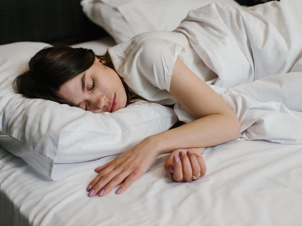 Think about how your sleep posture might be affecting your back health. Picture: iStock