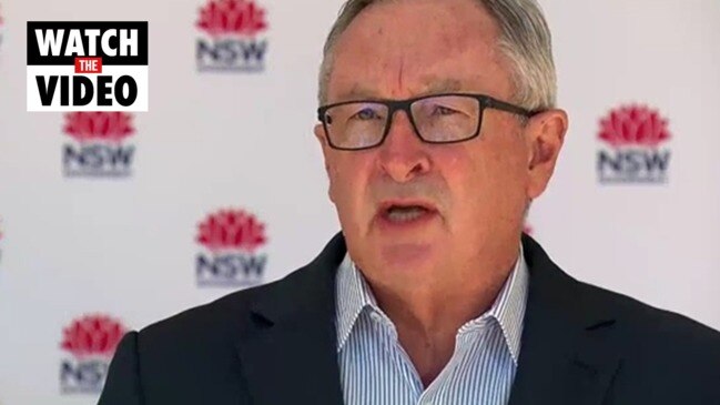 NSW Health Minister Brad Hazzard rebukes anti-mask views (7News)