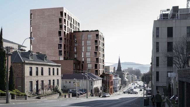 An artist’s impression of the proposed Welcome Stranger development.