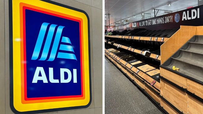 Reason Aldi shelves are bare