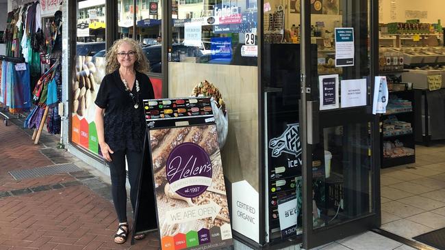 Helen's Heavenly Bulk Foods Owner Helen Gibson said her store picked up new loyal customers in the pandemic.