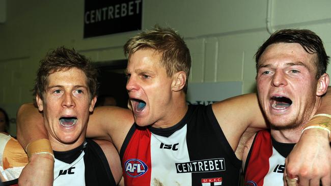 Brendon Goddard has still hoping to re-sign with St Kilda despite being played out of position in 2012.