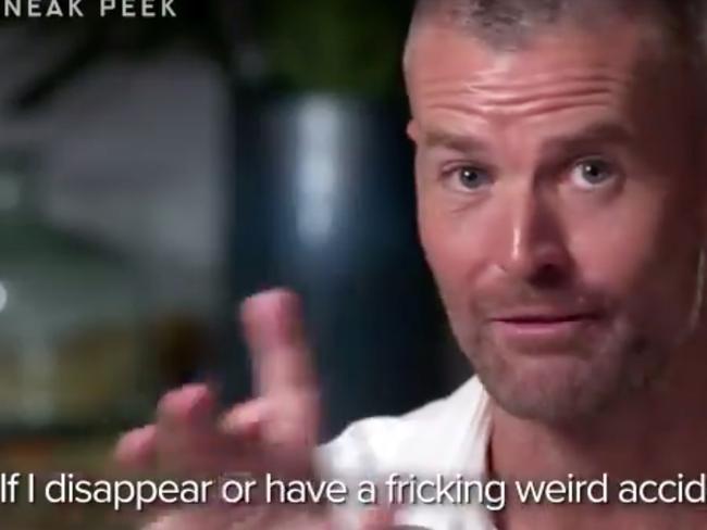 Pete Evans during the interview with <i>60 Minutes. </i>