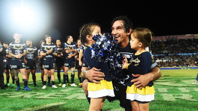 Johnathan Thurston heads the list of NRL retirees this season. Picture: Zak Simmonds