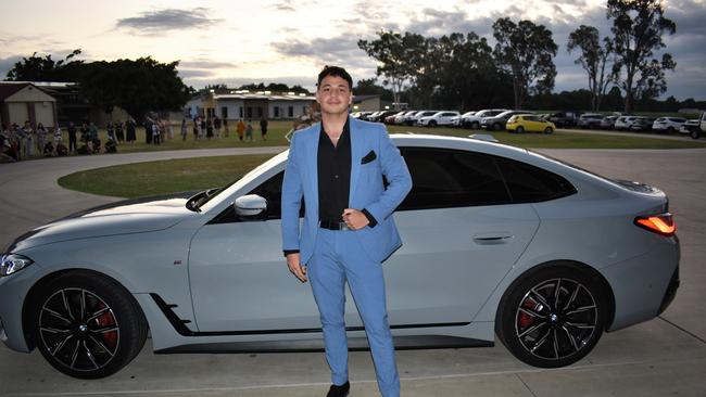 Sean Maloney. Photographs from the Gilroy Santa Maria College Formal 2022 in Ingham on Friday night. Picture: Cameron Bates