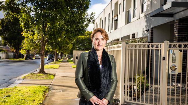 Rachel Lawrie, owner of Ray White North Adelaide, says she’s been left heartbroken by the rental crisis. Picture: Tom Huntley