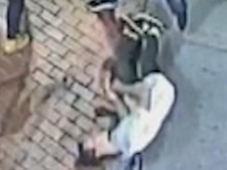 CCTV footage shows the moment Kane Dulieu is coward-punched in a wild brawl outside a pub in Wantirna South.