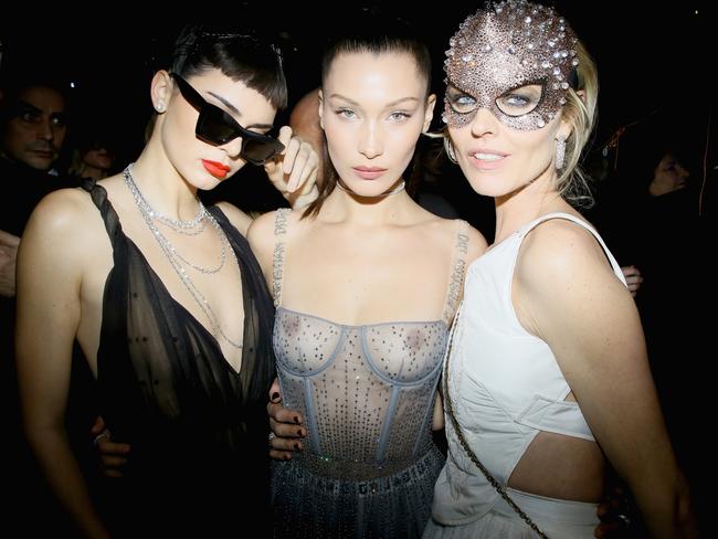 Jenner, Hadid and Herzigova glam up for the Christian Dior 2017 Bal Masque.