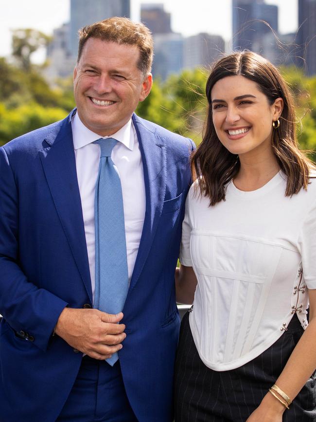 Armytage will fill in while Karl Stefanovic and Sarah Abo are away. Picture: Mark Stewart