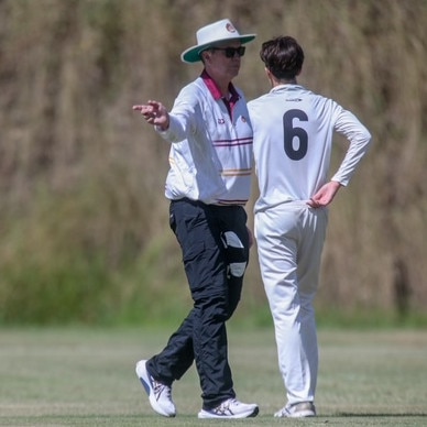 Iona fast bowler Finn Haller. Picture: Stephen Archer.