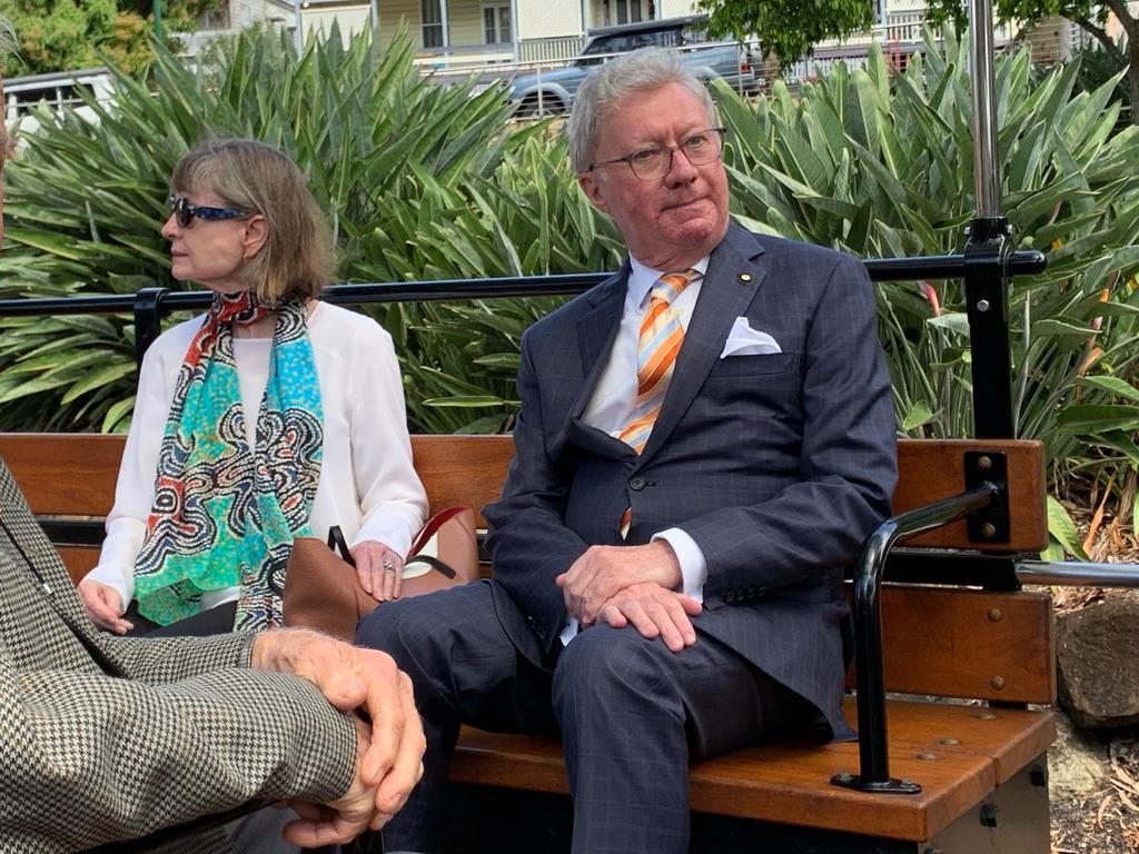 Governor de Jersey and his wife Kaye.