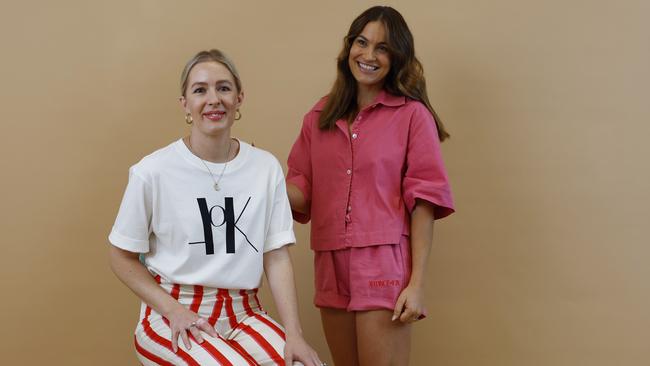 Childhood friends Gabrielle Turner and Caitlin Francis have taken their lifelong love of fashion and turned it into their own streetwear label, Alliance of Kin. The Cairns locals will showcase their new womenswear brand at the inaugural Cairns Fashion Week in June. Picture: Brendan Radke