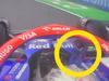 Daniel Ricciardo act caught on camera