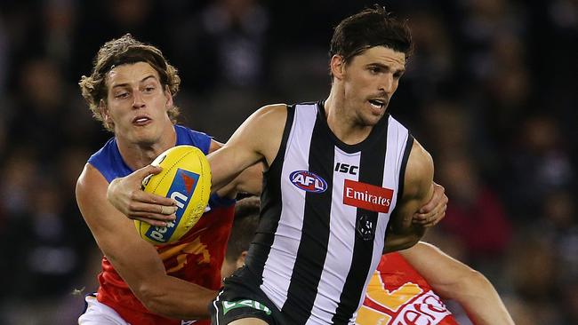 Pendles and Co. need to do more with Brodie Grundy’s work at centre bounces. Picture: Michael Klein