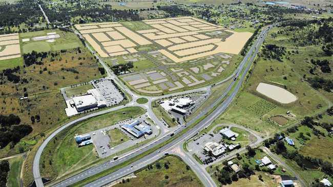 BIG UPDATE: Aldi is one of several retailers set to move into the $80 million Plainland Crossing development in the Lockyer Valley. Picture: Maddison Ridge