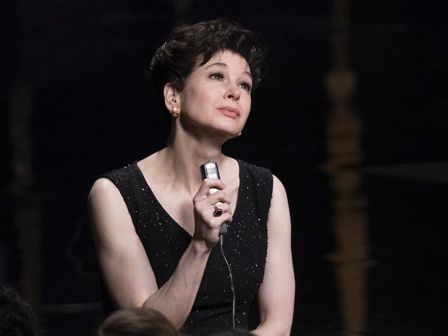 Renee Zellweger plays Judy Garland in the final year of her life.