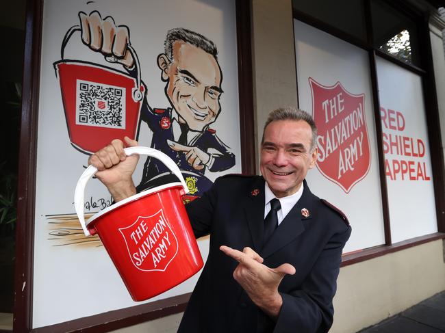 The Salvation Army’s Brendan Nottle wants more services for vulnerable Melburnians. Picture: David Caird