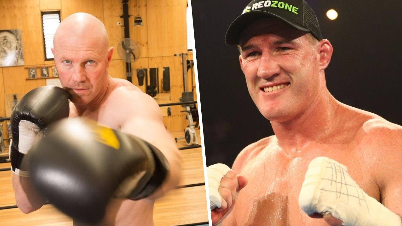 Barry Hall v Paul Gallen fight, date, boxing tickets, AFL v NRL Herald Sun