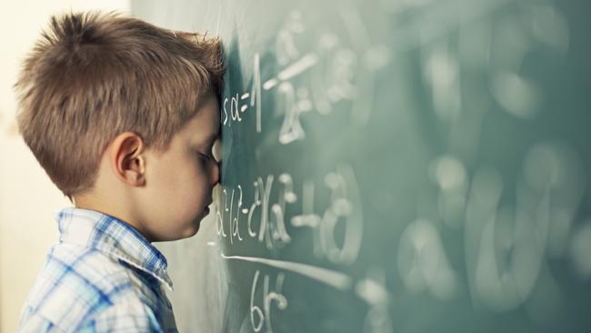 Australian students have fallen behind in mathematics.