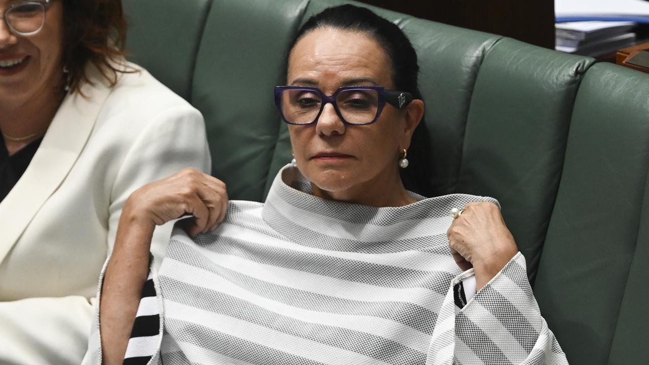 Linda Burney was also under pressure over the Uluru Statement. Picture: NCA NewsWire / Martin Ollman