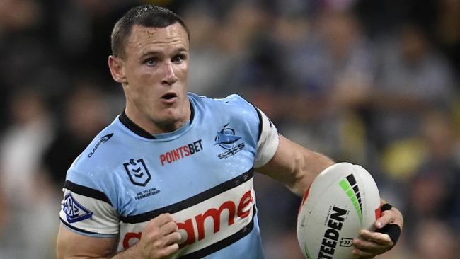 Connor Tracey has stepped up for the Sharks. Picture: Ian Hitchcock/Getty Images.