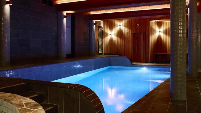 The magnesium pool at Astra, Falls Creek – for when pampering is your preference.