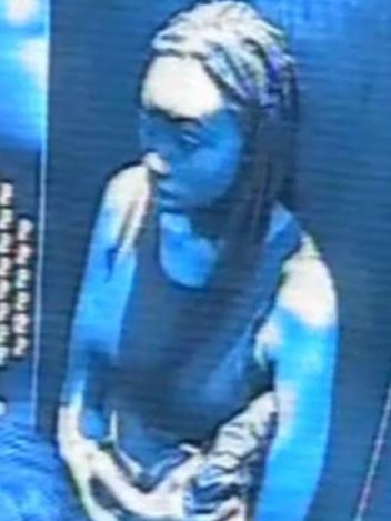 A CCTV image of a woman police wish to speak to.