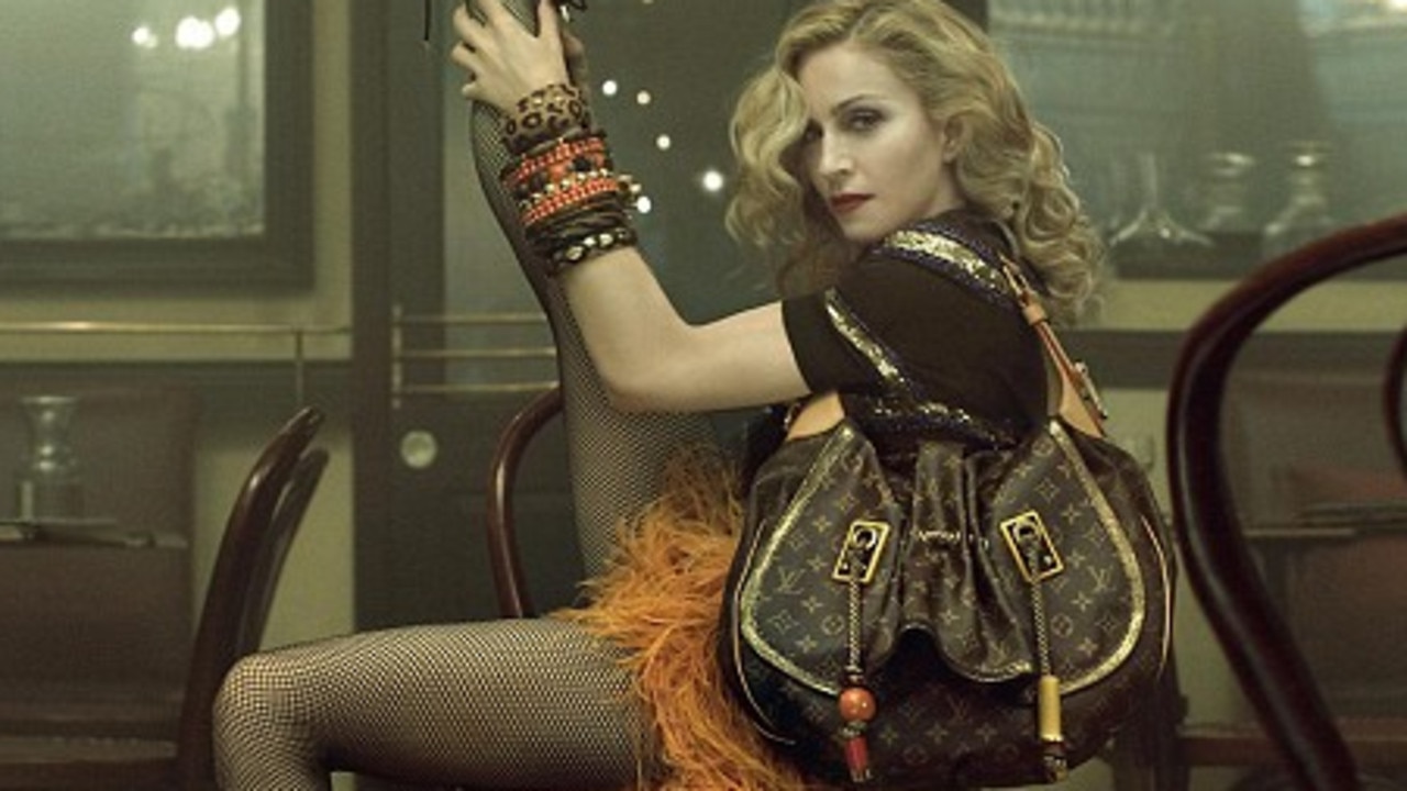 Singer Madonna advertising the new Louis Vitton bag. Picture: Supplied