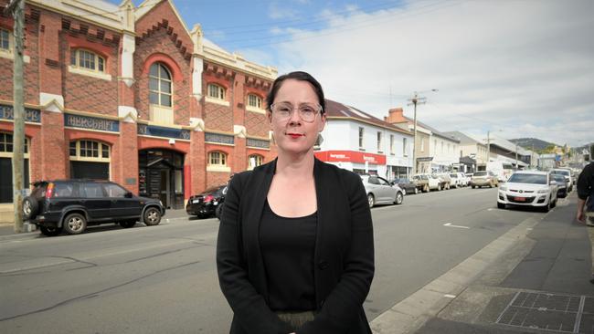 Unions Tasmania secretary Jessica Munday. Picture: Kenji Sato