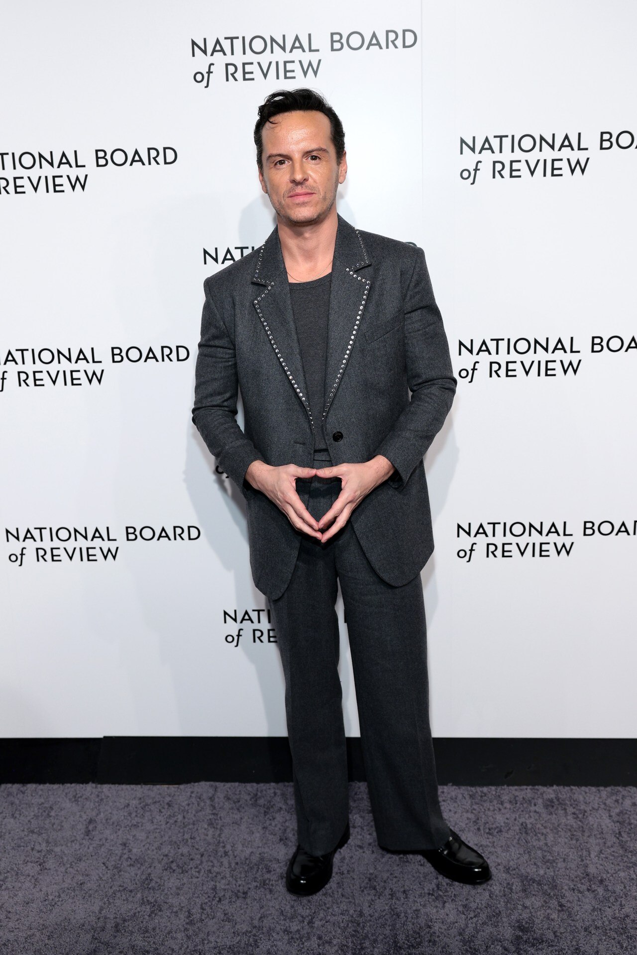 <p>Wearing Sandro at the National Board Of Review Awards Gala.</p>